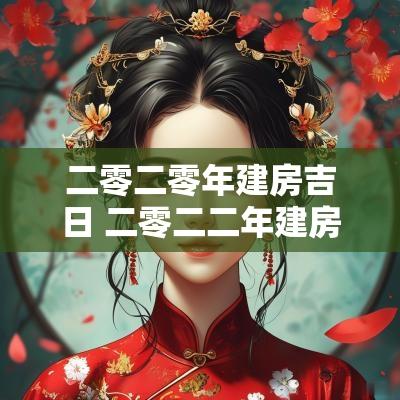 二零二零年建房吉日 二零二二年建房动土最佳日期