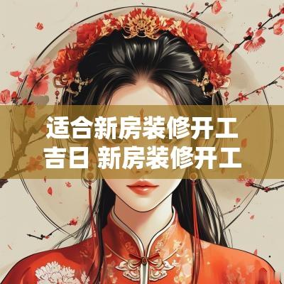 适合新房装修开工吉日 新房装修开工吉日时辰2025年6月
