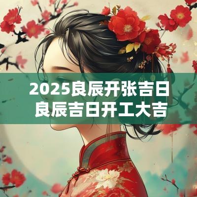 2025良辰开张吉日 良辰吉日开工大吉文案