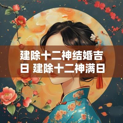建除十二神结婚吉日 建除十二神满日是吉日吗
