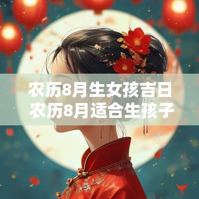 农历8月生女孩吉日 农历8月适合生孩子好日子