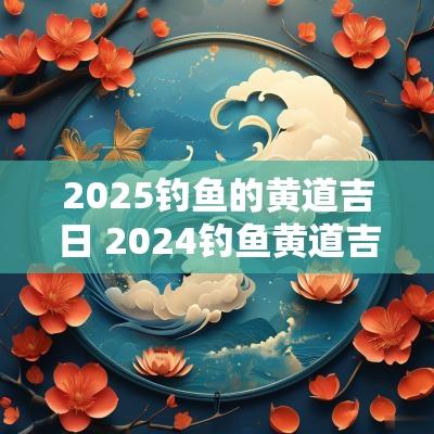 2025钓鱼的黄道吉日 2025钓鱼黄道吉日查询