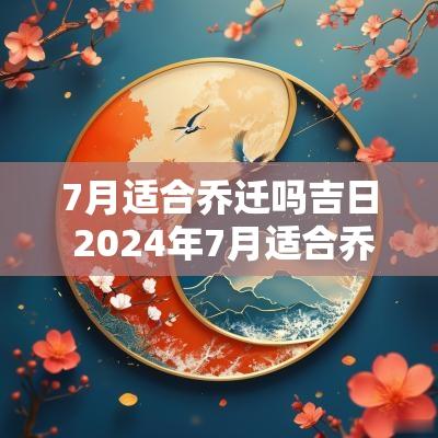7月适合乔迁吗吉日 2025年7月适合乔迁的日子有哪些