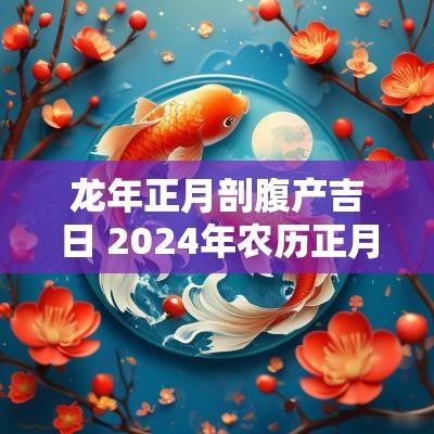蛇年正月剖腹产吉日 2025年农历正月剖腹产吉日吉时