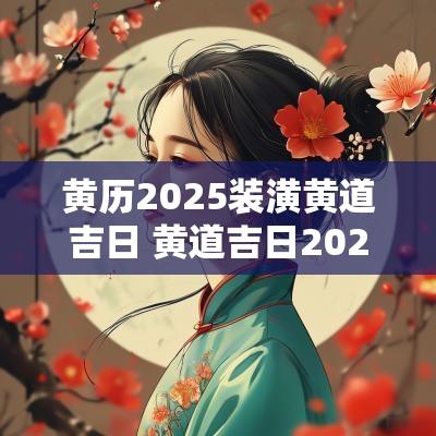 黄历2025装潢黄道吉日 黄道吉日2025年