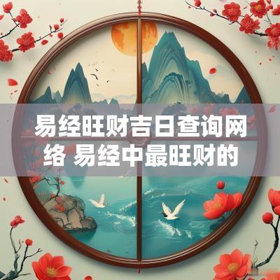 易经旺财吉日查询网络 易经中最旺财的数字