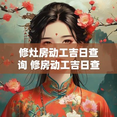 修灶房动工吉日查询 修房动工吉日查询2025