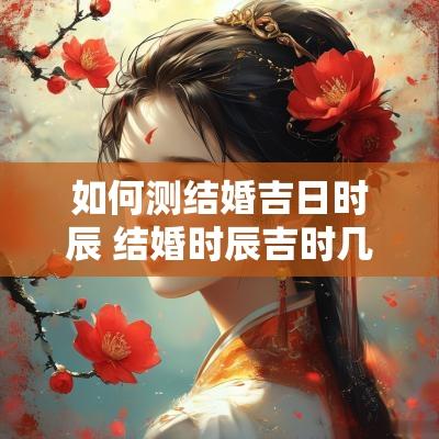 如何测结婚吉日时辰 结婚时辰吉时几点好