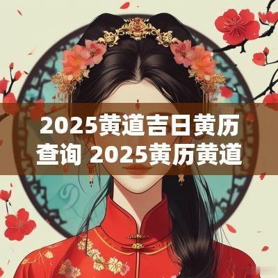 2025黄道吉日黄历查询 2025黄历黄道吉日查询