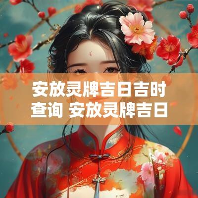 安放灵牌吉日吉时查询 安放灵牌吉日吉时查询表