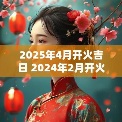 2025年4月开火吉日 2025年2月开火吉日一览表