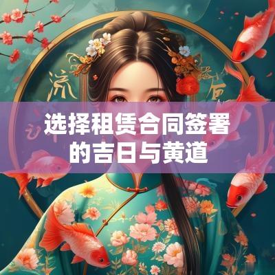 选择租赁合同签署的吉日与黄道