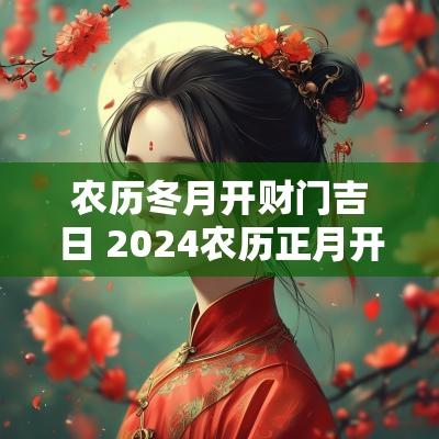 农历冬月开财门吉日 2025农历正月开业黄道吉日