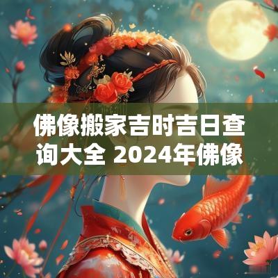 佛像搬家吉时吉日查询大全 2025年佛像搬家吉日一览表