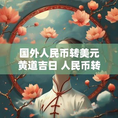 国外人民币转美元黄道吉日 人民币转美元公式