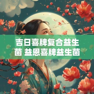 吉日喜牌复合益生菌 益恩喜牌益生菌复合