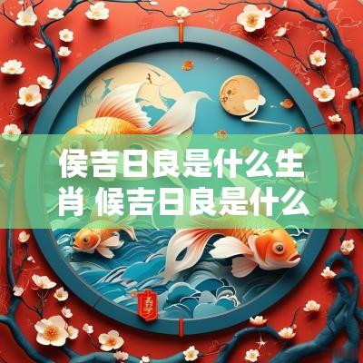 侯吉日良是什么生肖 候吉日良是什么生肖