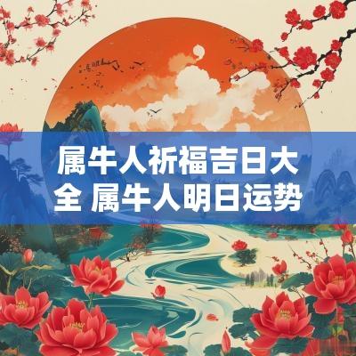 属牛人祈福吉日大全 属牛人明日运势