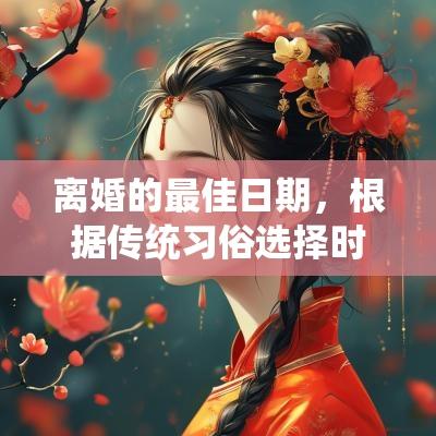 离婚的最佳日期，根据传统习俗选择时机
