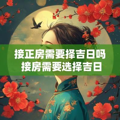 接正房需要择吉日吗 接房需要选择吉日