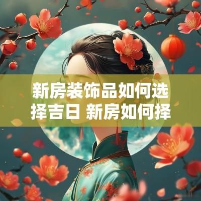 新房装饰品如何选择吉日 新房如何择日装修