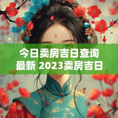今日卖房吉日查询最新 2025卖房吉日查询