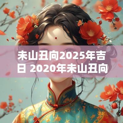 未山丑向2025年吉日 2025年未山丑向入宅择日