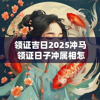 领证吉日2025冲马 领证日子冲属相怎么办