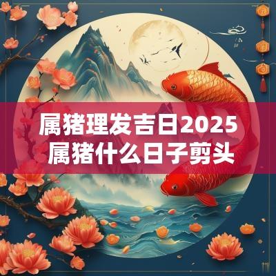 属猪理发吉日2025 属猪什么日子剪头发
