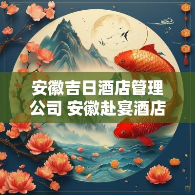 安徽吉日酒店管理公司 安徽赴宴酒店管理有限公司