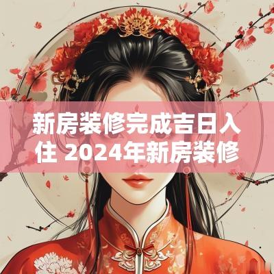 新房装修完成吉日入住 2025年新房装修开工吉日