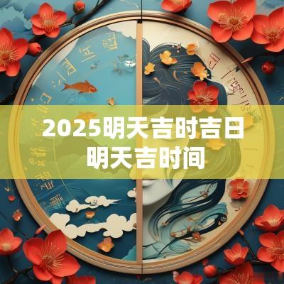 2025明天吉时吉日 明天吉时间