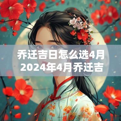 乔迁吉日怎么选4月 2026年4月乔迁吉日一览表