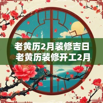 老黄历2月装修吉日 老黄历装修开工2月吉日