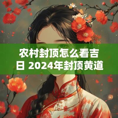 农村封顶怎么看吉日 2025年封顶黄道吉日查询表