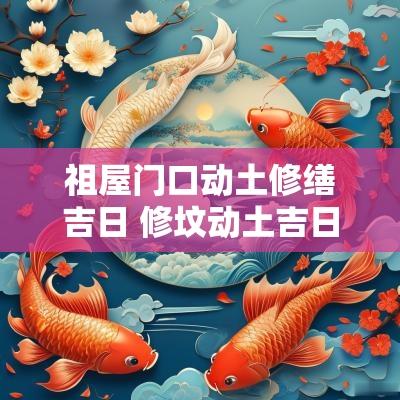 祖屋门口动土修缮吉日 修坟动土吉日