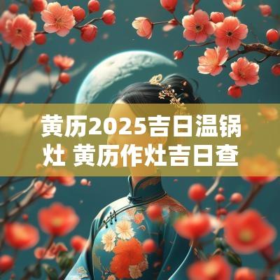 黄历2025吉日温锅灶 黄历作灶吉日查询
