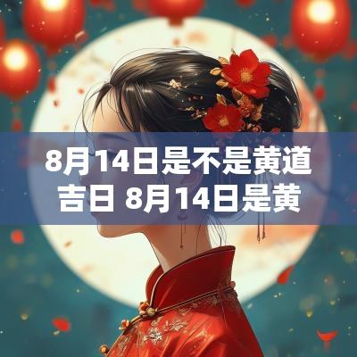 8月14日是不是黄道吉日 8月14日是黄道吉日吗2025