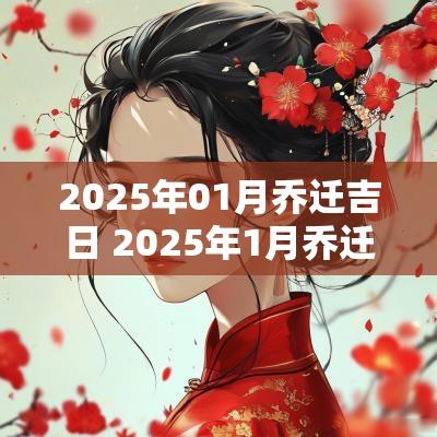 2025年01月乔迁吉日 2025年1月乔迁最吉利的日子
