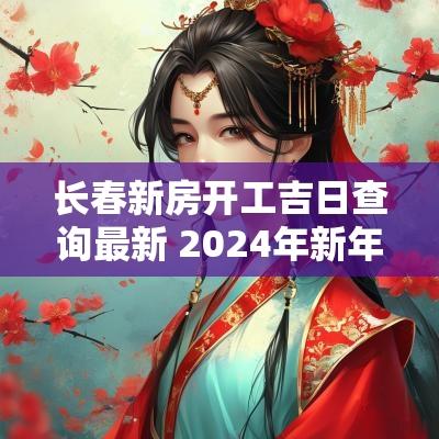 长春新房开工吉日查询最新 2025年新年开工吉日查询