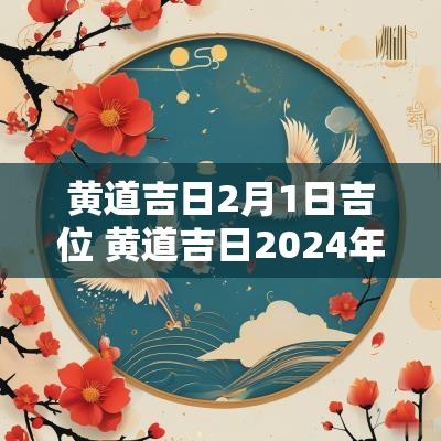 黄道吉日2月1日吉位 黄道吉日2025年2月1号