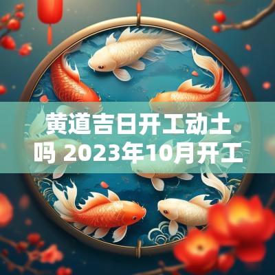 黄道吉日开工动土吗 2025年10月开工动土黄道吉日