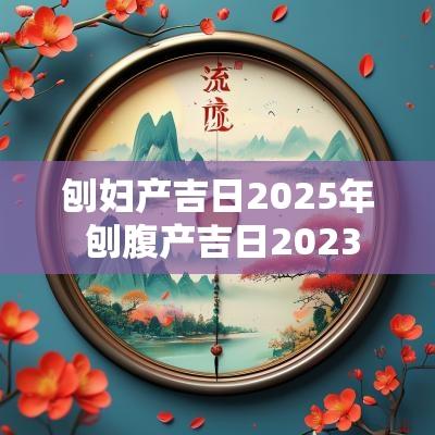 刨妇产吉日2025年 刨腹产吉日2025