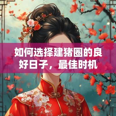 如何选择建猪圈的良好日子，最佳时机和相关注意事项