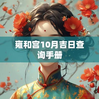 雍和宫10月吉日查询手册