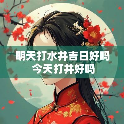 明天打水井吉日好吗 今天打井好吗