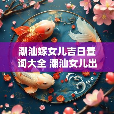 潮汕嫁女儿吉日查询大全 潮汕女儿出嫁父亲简单四句
