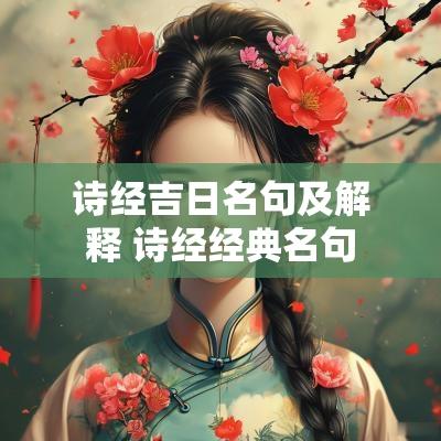 诗经吉日名句及解释 诗经经典名句