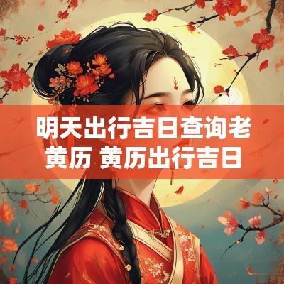 明天出行吉日查询老黄历 黄历出行吉日查询2025年