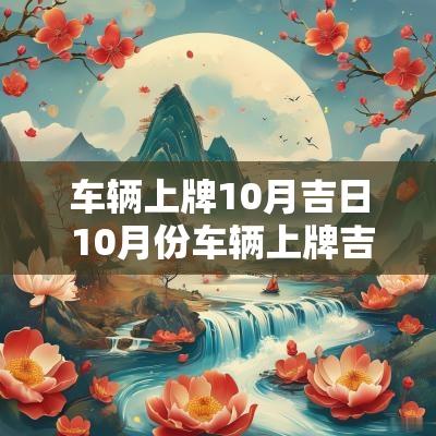 车辆上牌10月吉日 10月份车辆上牌吉日